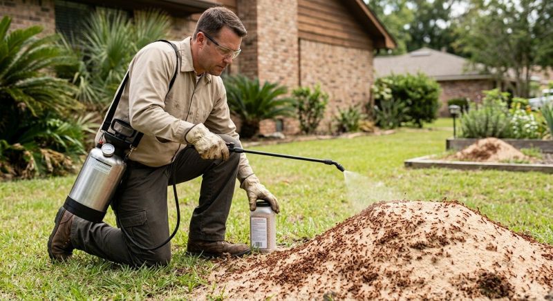 Carpenter Ant Extermination in Denton, TX